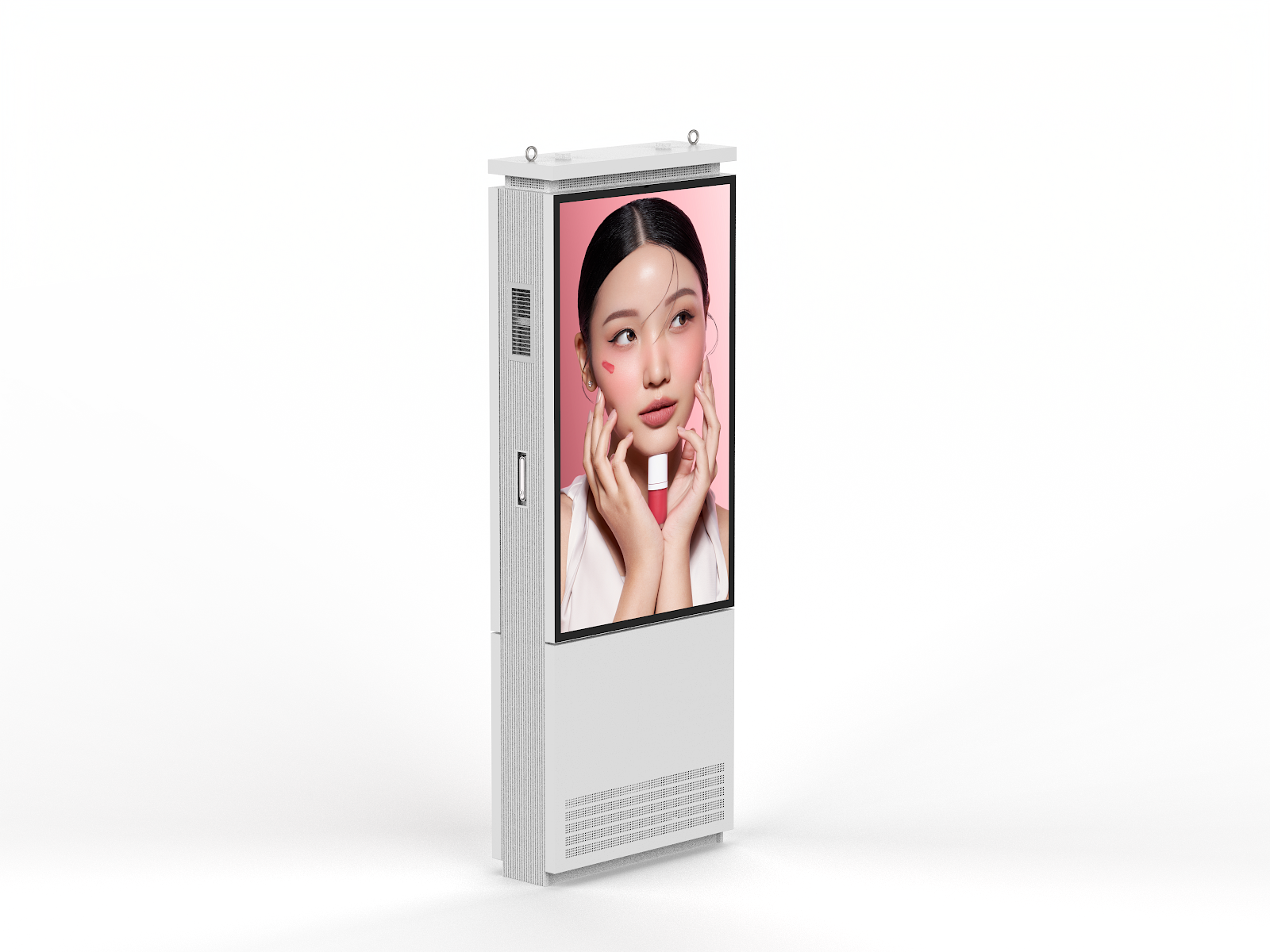 55UDS124 IP66 Dual sided Ultra-bright outdoor kiosk